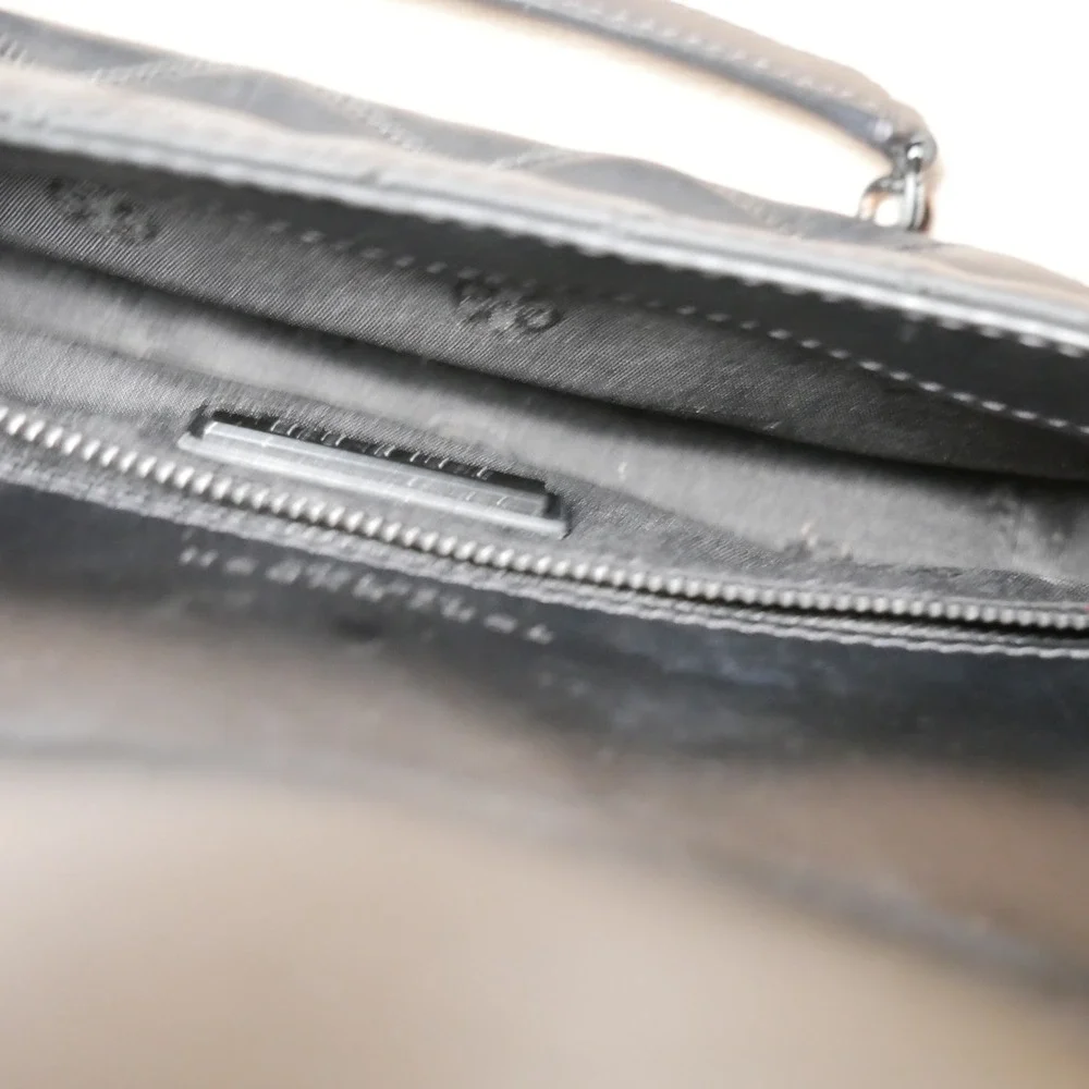 Tory Burch Willa Matte Small Shoulder Bag Leather Black Gunmetal